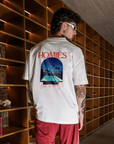 HOMIES MIDNIGHT REFLECTION T-SHIRT VINTAGE WHITE