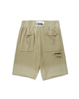 IZZUE - Spray distress shorts beige - BACKSTAGE - باك ستيج - BACKSTAGE باك ستيج your go-to destination for discovering the finest brands that cater to every taste and occasion in KSA and Middle East. 