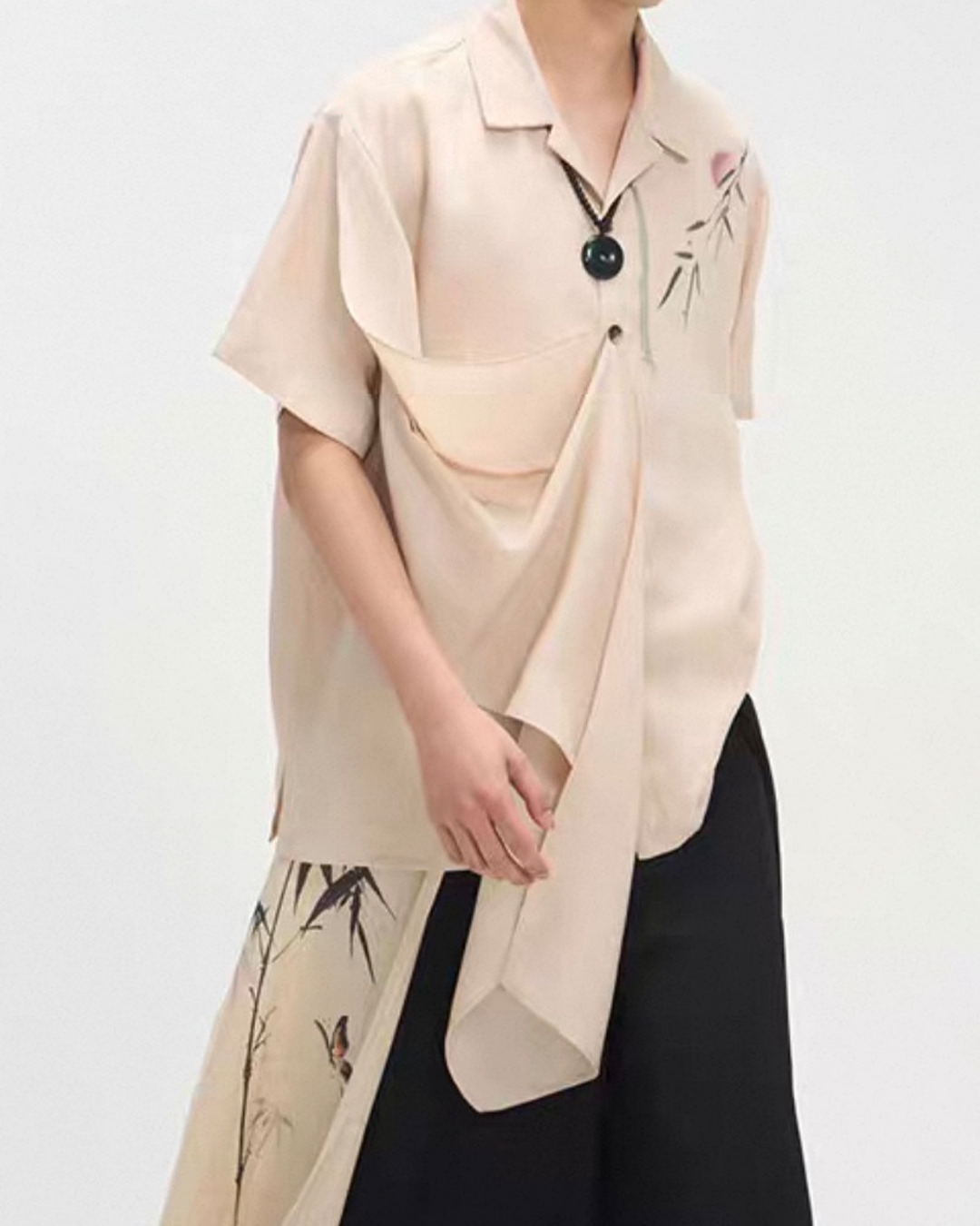 Draped Panel SHIRT