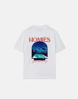 HOMIES MIDNIGHT REFLECTION T-SHIRT VINTAGE WHITE